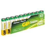 GP AA Super, alcaline (LR6) - 10 buc.