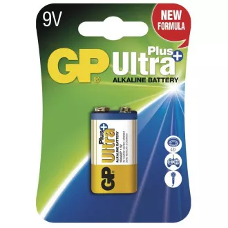 GP 9V Ultra Plus, alcaline (6LR61) - 1 buc.