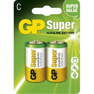GP C Super Alkaline (LR14) - 2 buc.