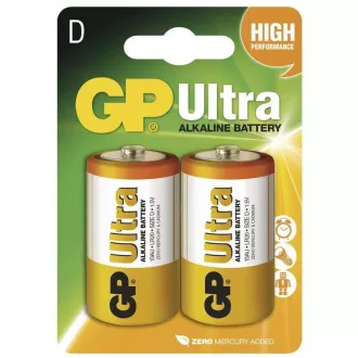 GP D Ultra Alkaline (LR20) - 2 buc.