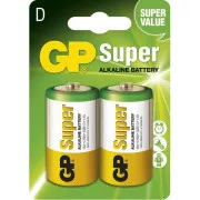 GP D Super Alkaline (LR20) - 2 bucăți