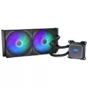 Endorfy NAVIS F280 ARGB/ apă/ 2 ventilatoare ARGB de 140 mm/ pentru Intel și AMD
