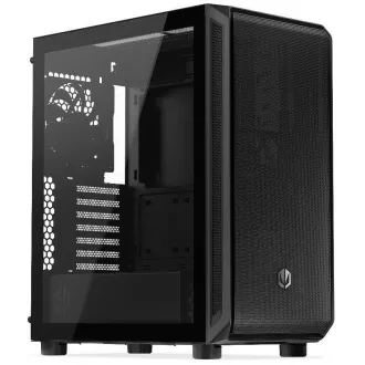 Carcasă Endorfy Arx 500 Core, Tower central, fără sursă de alimentare, ATX, 2× USB, 1× USB-C, 2× ventilatoare de 140 mm, panou mesh, lateral transparent, neagră Carcasă Endorfy Arx 500 Core, Tower central, fără sursă de alimentare, ATX, 2× USB, 1× USB-C, 2× ventilatoare de 140 mm, panou mesh, lateral transparent, neagră