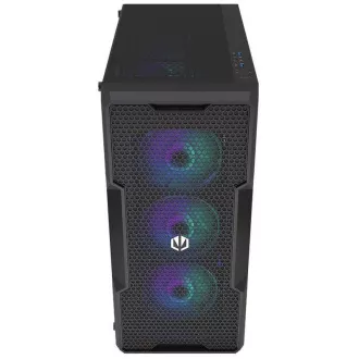Carcasă Endorfy Arx 500 Core, Tower central, fără sursă de alimentare, ATX, 2× USB, 1× USB-C, 2× ventilatoare de 140 mm, panou mesh, lateral transparent, neagră Carcasă Endorfy Arx 500 Core, Tower central, fără sursă de alimentare, ATX, 2× USB, 1× USB-C, 2× ventilatoare de 140 mm, panou mesh, lateral transparent, neagră