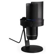 Endorfy Solum 2 Pro, Microfon, condensator, cardioid, filtru pop-up, dezactivare sunet tactilă, iluminare RGB, semnal LED