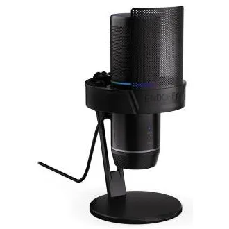 Endorfy Solum 2 Pro, Microfon, condensator, cardioid, filtru pop-up, dezactivare sunet tactilă, iluminare RGB, semnal LED Endorfy Solum 2 Pro, Microfon, condensator, cardioid, filtru pop-up, dezactivare sunet tactilă, iluminare RGB, semnal LED