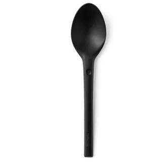 REFORK - Linguri din material natural, negre, 25 buc.