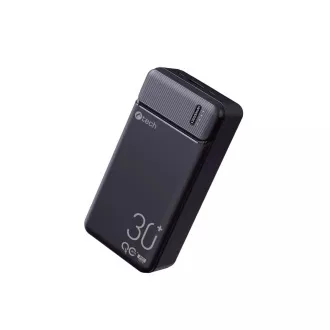 C-TECH Powerbank 30000mAh, Li-Pol, 20W, USB-C/USB-A/micro USB/PD/încărcare rapidă C-TECH Powerbank 30000mAh, Li-Pol, 20W, USB-C/USB-A/micro USB/PD/încărcare rapidă