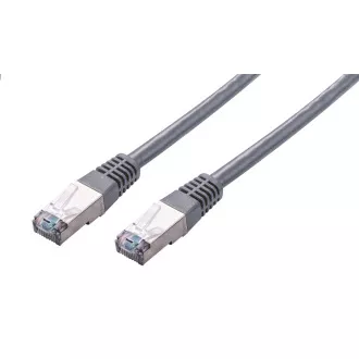C-TECH Patchcord Cat5e, FTP, gri, 20m