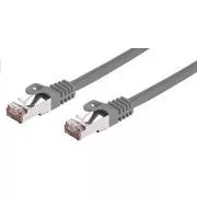 C-TECH Patchcord Cat6, FTP, gri, 3m