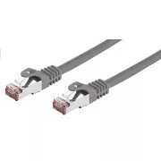 C-TECH Patchcord Cat6, FTP, gri, 5m