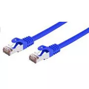 C-TECH Patchcord Cat6, FTP, albastru, 2m