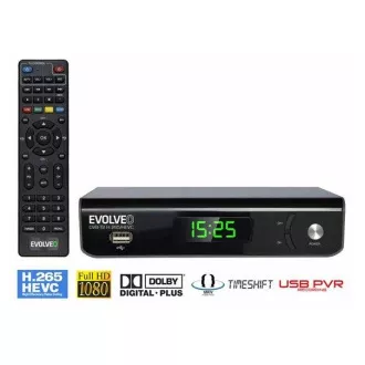 EVOLVEO Omega S3, recorder HD DVB-T2 H.265/HEVC