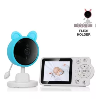 Monitor video pentru bebeluși EVOLVEO Baby Monitor N3, albastru Monitor video pentru bebeluși EVOLVEO Baby Monitor N3, albastru