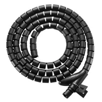 EVOLVEO CableHold, organizator de cabluri, 2,5 m x 2 cm, autoblocant, negru EVOLVEO CableHold, organizator de cabluri, 2,5 m x 2 cm, autoblocant, negru