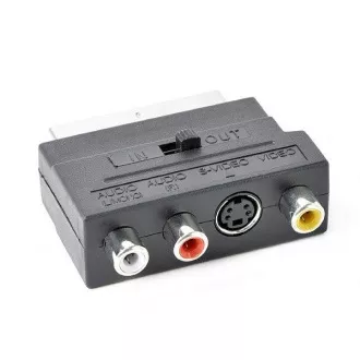 Adaptor bidirecțional SCART/RCA/S-VIDEO Gembird Adaptor bidirecțional SCART/RCA/S-VIDEO Gembird