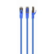 Cablu de conectare GEMBIRD S/FTP Cat. 6A LSZH albastru 2m