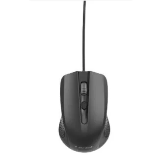 Mouse optic GEMBIRD MUS-4B-02, 1200 DPI, USB, negru, lungime cablu 1,35 m