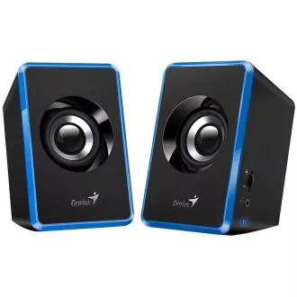 Difuzor Genius SP-U125, Difuzoare portabile, 2.0, 3W, sursă de alimentare USB, mufă de 3,5 mm, albastru-negru