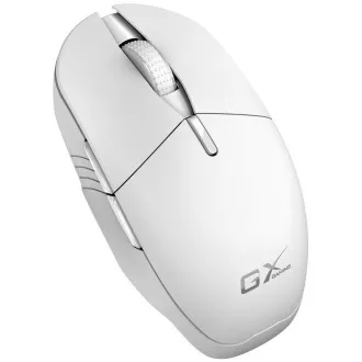 Genius GX GAMING Scorpion M8250 AI, Mouse, wireless, optic, 3200DPI, 6 butoane, BT, 2.4GHz, USB-C, 7 poduri de culori., Copilot, alb