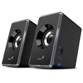 Difuzor Genius SP-U125, Difuzoare portabile, 2.0, 3W, sursă de alimentare USB, mufă de 3,5 mm, gri-negru