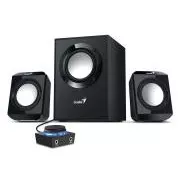 Genius SW-2.1 300 Ver. II, Boxe, 2.1, 10W, modul de control, 2× mufe de 3,5 mm, negru