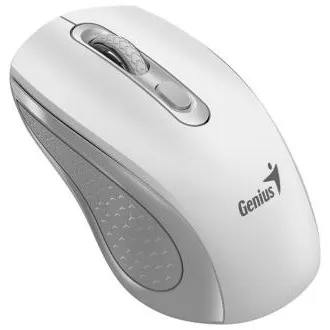 Mouse Genius NX-8025S, wireless, optic, 1200DPI, 4 butoane, silențios, Copilot, 2.4GHz, alb-gri Mouse Genius NX-8025S, wireless, optic, 1200DPI, 4 butoane, silențios, Copilot, 2.4GHz, alb-gri