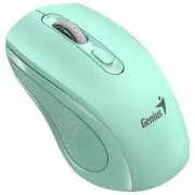 Mouse Genius NX-8025S, wireless, optic, 1200DPI, 4 butoane, silențios, Copilot, 2.4GHz, verde (acvamarin)