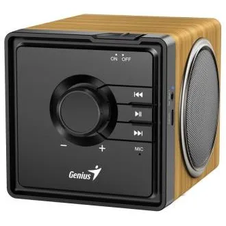 Boxă Genius SP-916BT, wireless, Bluetooth, 6W, USB-C, autonomie baterie până la 8 ore, microfon, suport Microsoft Copilot, culoare lemn deschis Boxă Genius SP-916BT, wireless, Bluetooth, 6W, USB-C, autonomie baterie până la 8 ore, microfon, suport Microsoft Copilot, culoare lemn deschis