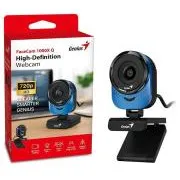 Genius FaceCam 1000X Q, cameră web, HD 720p, microfon, USB 2.0, albastră