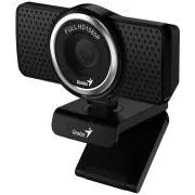 Genius ECam 8000, Cameră web, Full HD 1080p, microfon, USB-C, USB-A, neagră