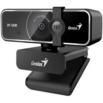 Genius FaceCam 3000AF, Cameră web, 4Mpx, 2560×1440, 60fps, autofocus, microfon, husă de confidențialitate, suport, USB, USB-C, neagră Genius FaceCam 3000AF, Cameră web, 4Mpx, 2560×1440, 60fps, autofocus, microfon, husă de confidențialitate, suport, USB, USB-C, neagră