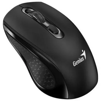 Genius NX-8025S-DPI, Mouse, wireless, optic, 1600 DPI, 4 butoane, silențios, comutator DPI, 2.4 GHz, negru