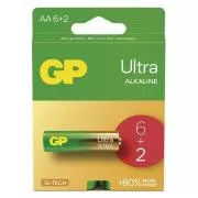 GP AA Ultra Alkaline (LR6) - 8 buc