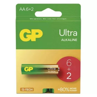 GP AA Ultra Alkaline (LR6) - 8 buc GP AA Ultra Alkaline (LR6) - 8 buc