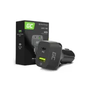Încărcător auto Green Cell USB-C 48W (Putere de alimentare 30W, QC 3.0)