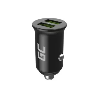 Încărcător auto Green Cell GC PowerRide Nano36 36W cu încărcare rapidă 2x USB-A Ultra Charge Încărcător auto Green Cell GC PowerRide Nano36 36W cu încărcare rapidă 2x USB-A Ultra Charge