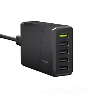 Încărcător Green Cell GC ChargeSource 5 52W cu Ultra Charge și Smart Charge - 5x USB-A