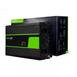 Invertor de curent Green Cell 12V la 230V 1500W/3000W undă sinusoidală pură Invertor de curent Green Cell 12V la 230V 1500W/3000W undă sinusoidală pură
