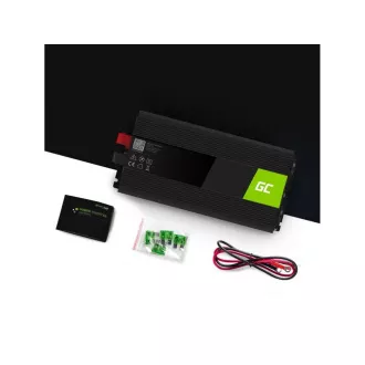 Invertor de curent Green Cell 12V la 230V 1500W/3000W undă sinusoidală pură Invertor de curent Green Cell 12V la 230V 1500W/3000W undă sinusoidală pură