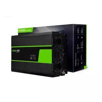 Invertor de curent Green Cell 12V la 230V 1500W/3000W undă sinusoidală pură Invertor de curent Green Cell 12V la 230V 1500W/3000W undă sinusoidală pură
