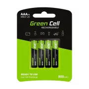 Baterii reîncărcabile Green Cell 4x AAA HR03 800mAh