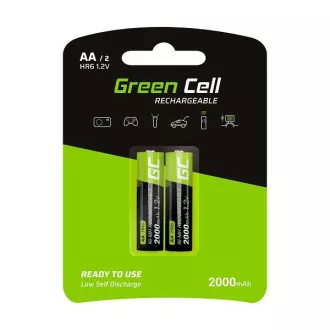 Baterii reîncărcabile Green Cell 2x AA HR6 2000mAh Baterii reîncărcabile Green Cell 2x AA HR6 2000mAh
