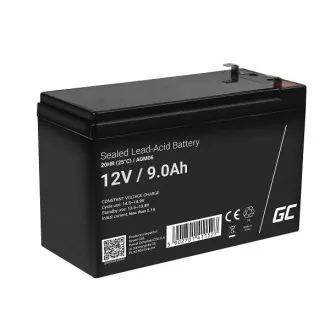 Baterie Green Cell AGM VRLA 12V 9Ah fără întreținere pentru unități UPS