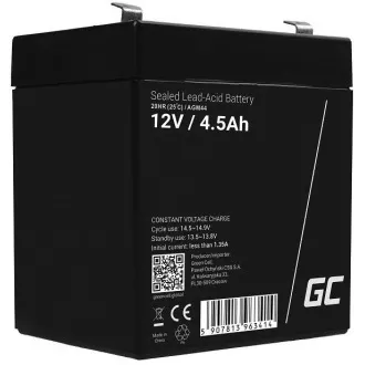 Baterie Green Cell AGM VRLA 12V 4.5Ah fără întreținere pentru unități UPS
