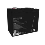 Baterie Green Cell AGM VRLA 12V 50Ah fără întreținere pentru bărci, scutere, rulote, scaune cu rotile, mașini de tuns iarba