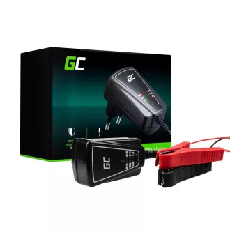 Încărcător de baterii Green Cell pentru baterii AGM, gel și plumb-acid 6V / 12V (1A) Încărcător de baterii Green Cell pentru baterii AGM, gel și plumb-acid 6V / 12V (1A)