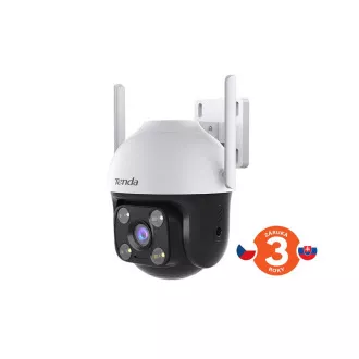 Tenda RH7-WCA - Cameră IP rotativă wireless de exterior de 4MP, RJ45, infraroșu nocturn   LED, sunet