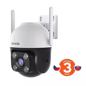 Tenda RH7-WCA - Cameră IP rotativă wireless de exterior de 4MP, RJ45, infraroșu nocturn   LED, sunet