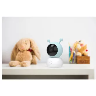 iGET HOME Camera CS2 Baby - camera wireless 2K baby monitor, 2 carcase in pachet, detectie plans